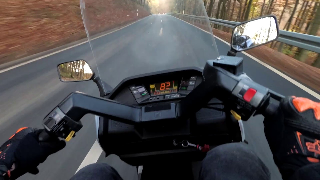 Honda Helix CN 250 Testride