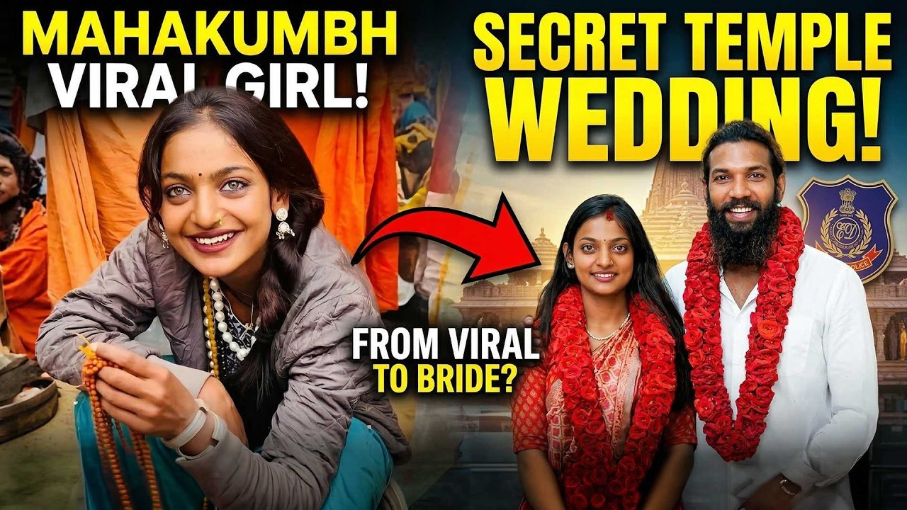 Mahakumbh Viral Girl’s Secret Wedding in Kerala
