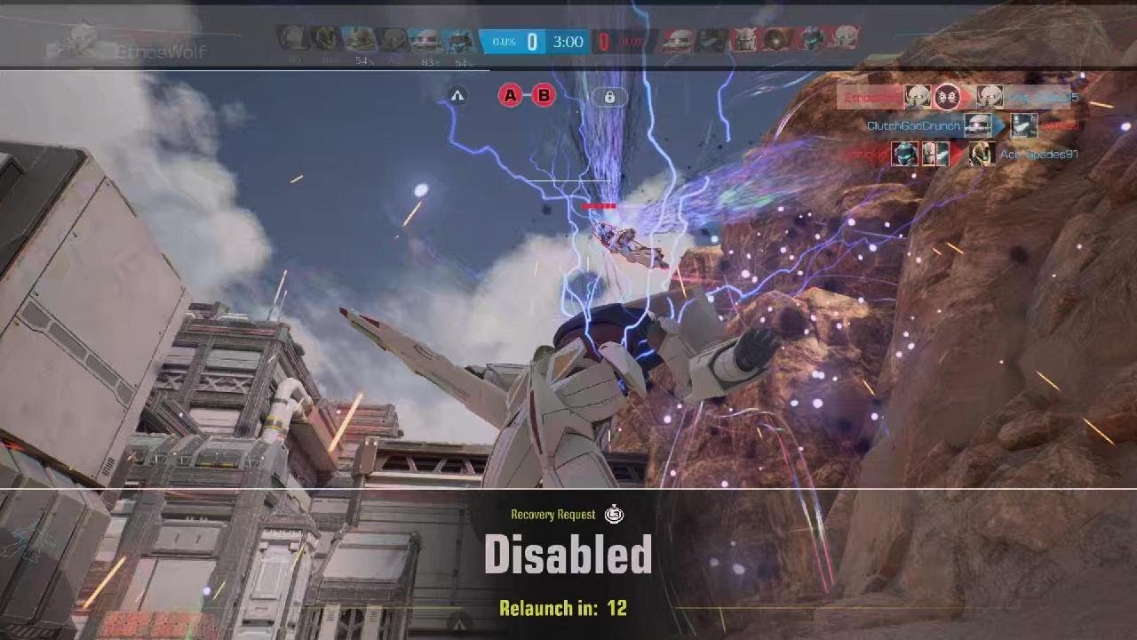 GUNDAM EVOLUTION Beta Gameplay Good Back N Forth