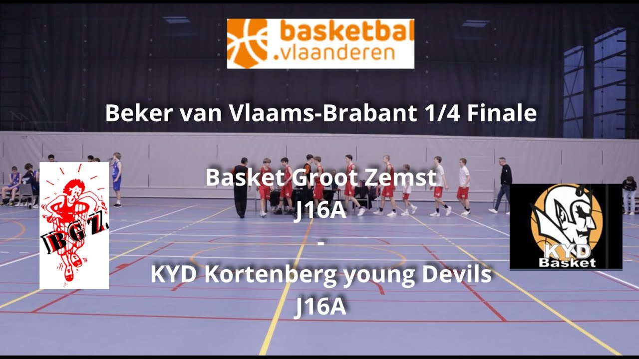 Basket Groot Zemst J16A - KYD Kortenberg Young Devils J16A - 21 december 2025