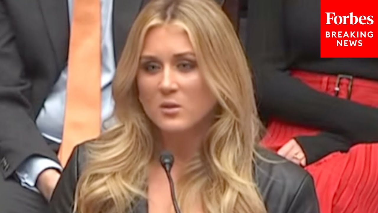 Riley Gaines Tells GOP Lawmaker Most Former Teammates Opposed Inclusion Of Lia Thomas On Team