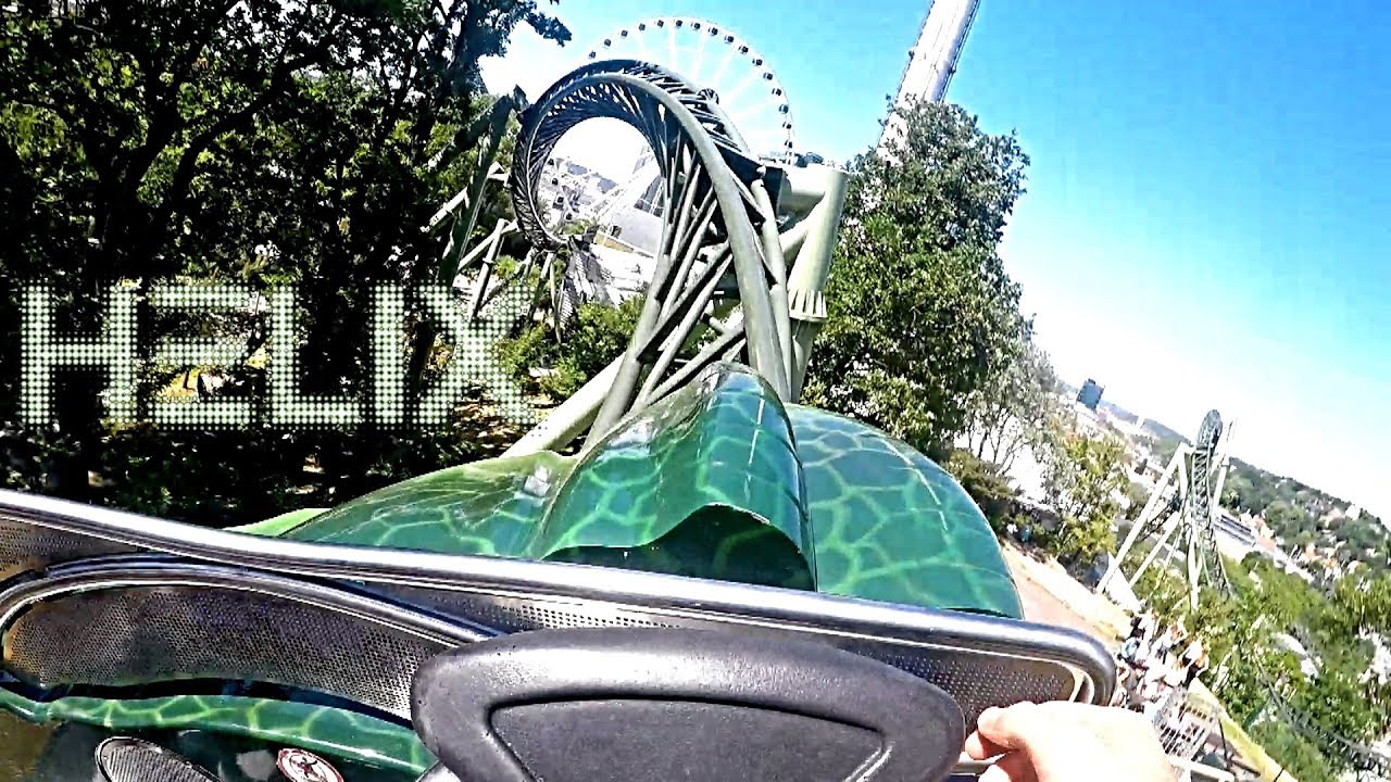 HELIX AWESOME ROLLER COASTER POV | LISEBERG (NO COPYRIGHT)