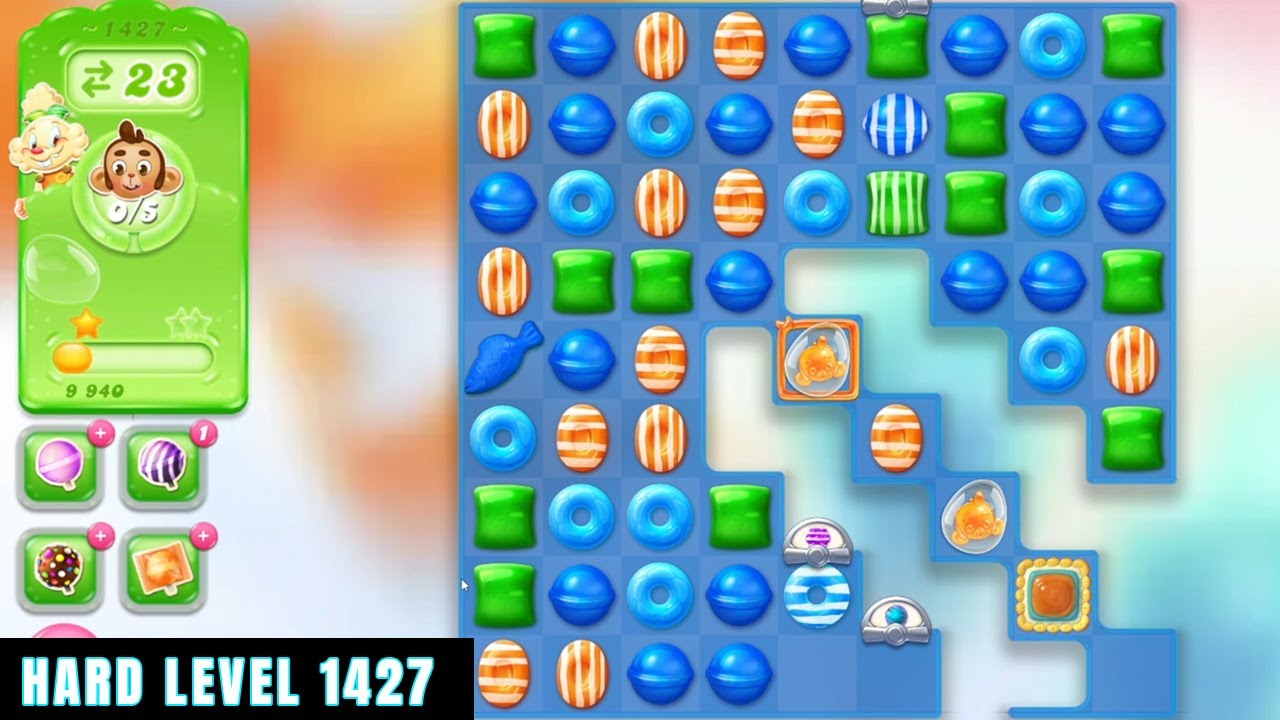 Candy Crush Jelly Saga Level 1427 || Hard Level || 1 Star 🌟