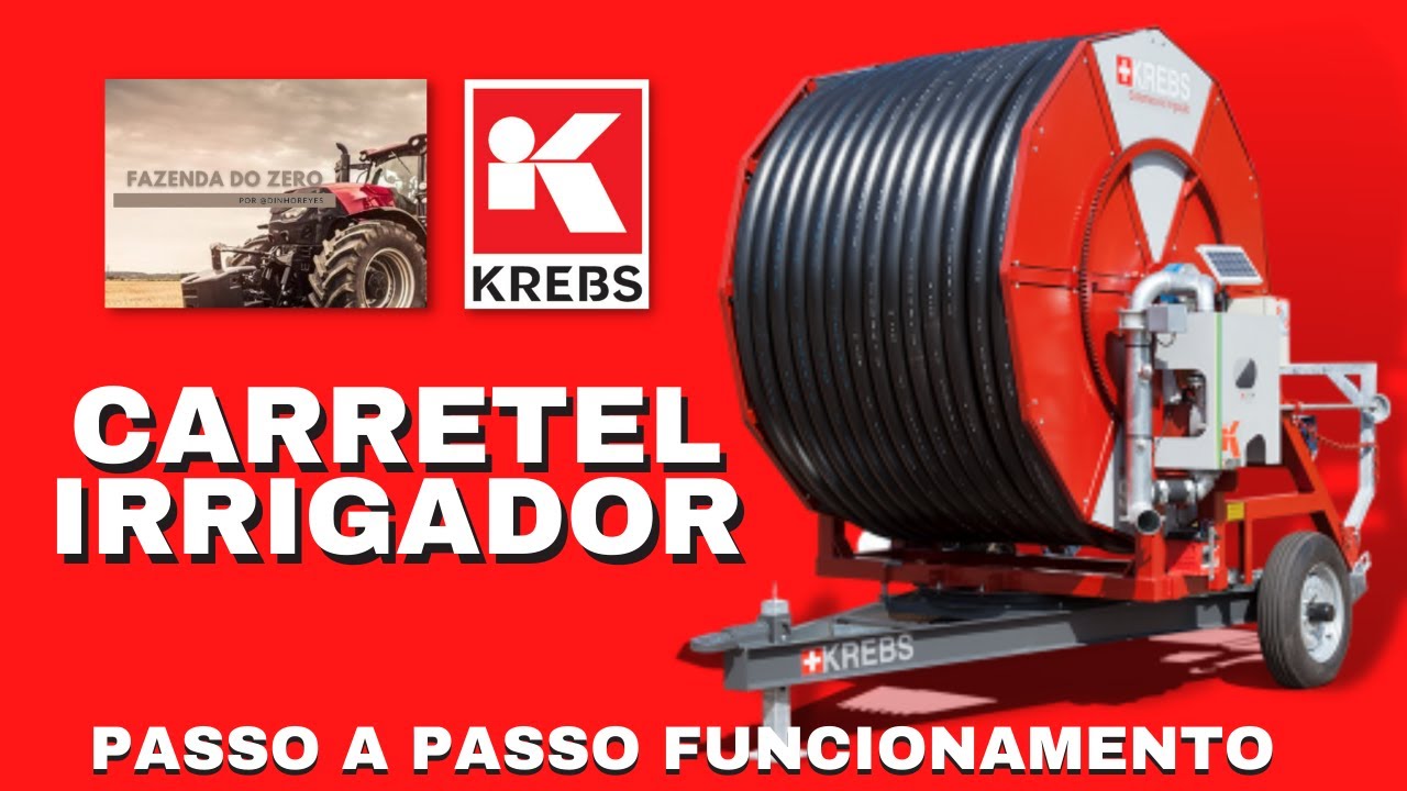 Como funciona o canhão Irrigador KREBS?