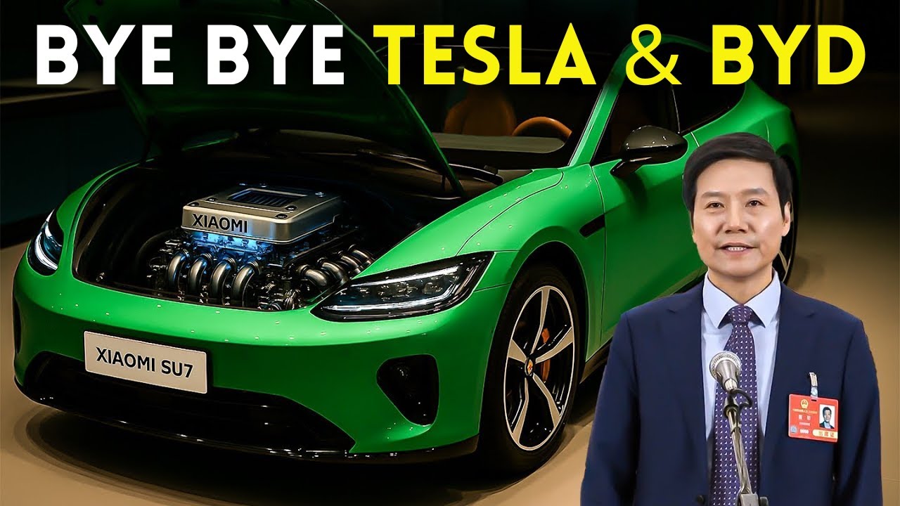 PDG Xiaomi : Cette voiture a choqué Tesla et BYD… 200 000 commandes en 3 minutes !