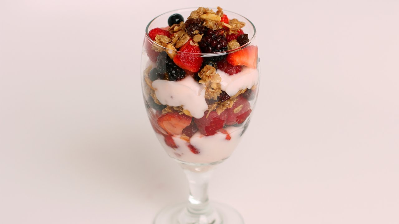 Homemade Berry Parfait Recipe - Laura Vitale - Laura in the Kitchen Episode 365