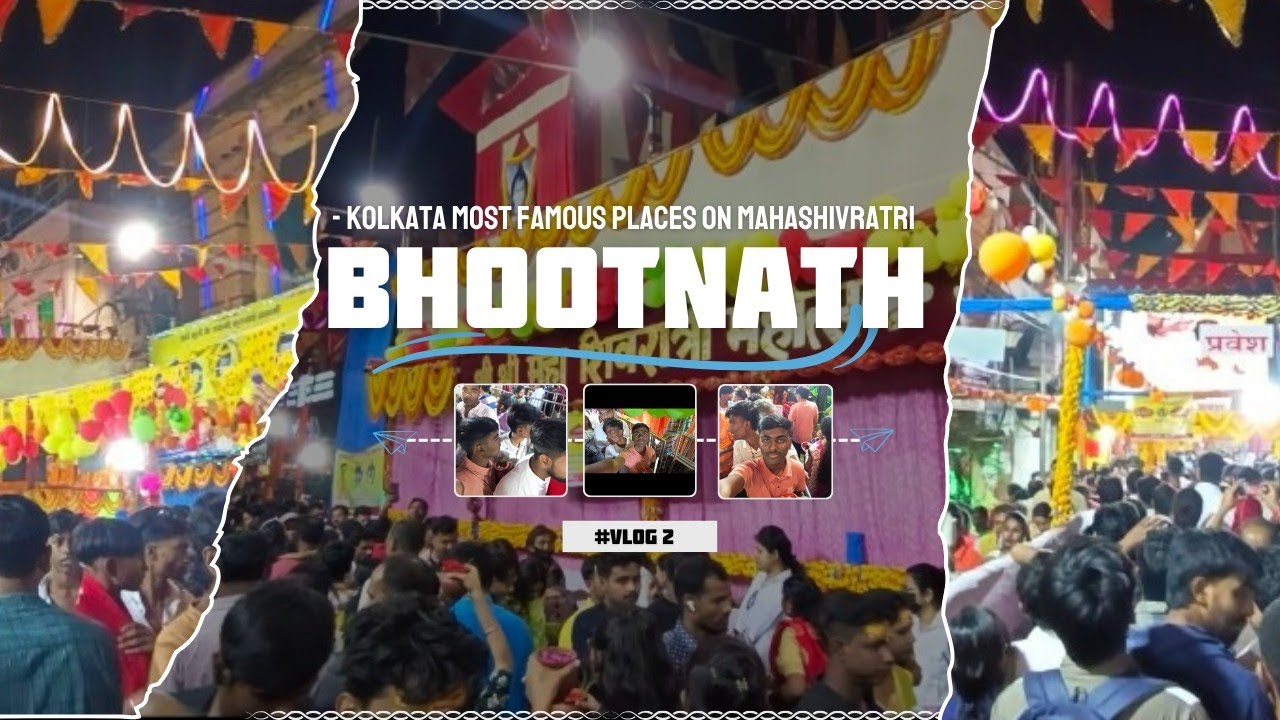 Bhootnath Mandir Kolkata ❤️ || Mahashivratri Ke Din Yeh Kaha Aa Gye Hum 😱 || Naitik Shaw Vlogs