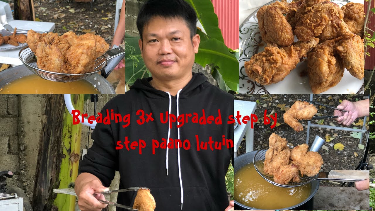 How to cook Fried chicken super crispy ang balat at juicy ang  laman🔥🔥🥰
