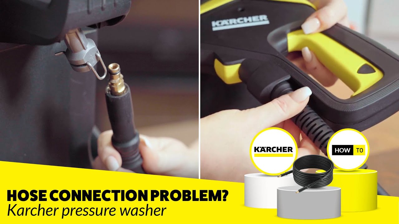 Проблема с подключением шланга Karcher? - Легко решаема!