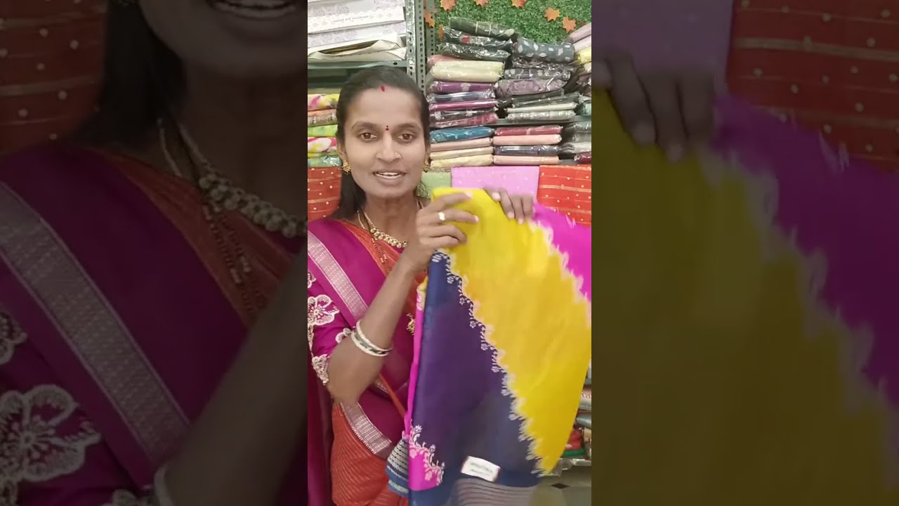 1000/- ki 4 sarees & online trending sarees collection #9100831197
