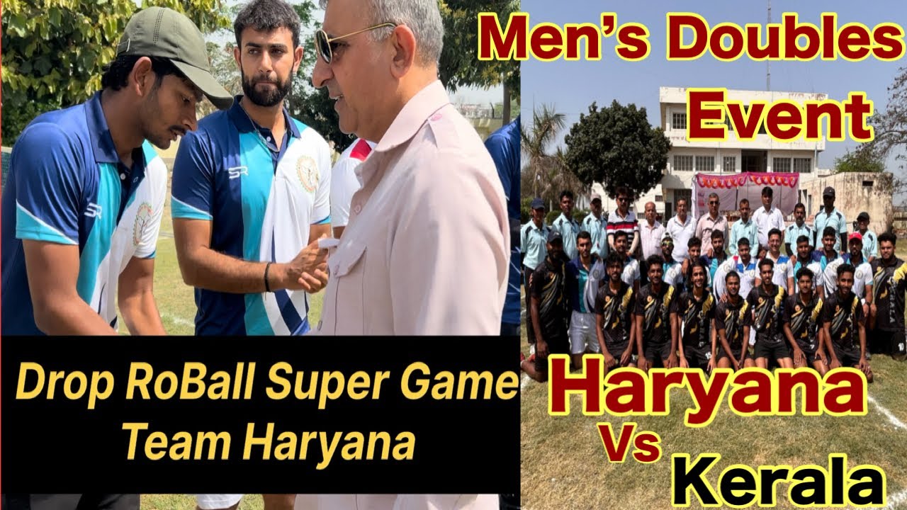 Super Game (Doubles Team)  Senior Drop RO BALL National (Haryana vs Kerala)