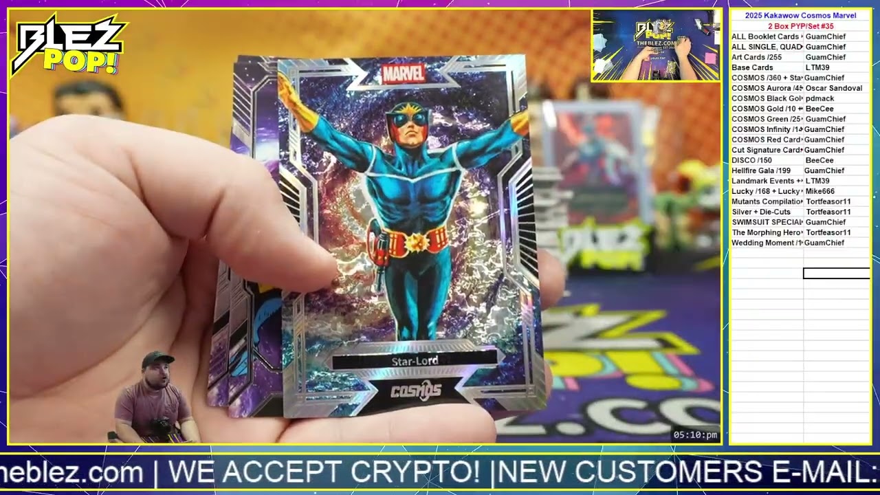 2025 Kakawow Cosmos Marvel 2 Box BREAK Pick Your Parallel Set #35