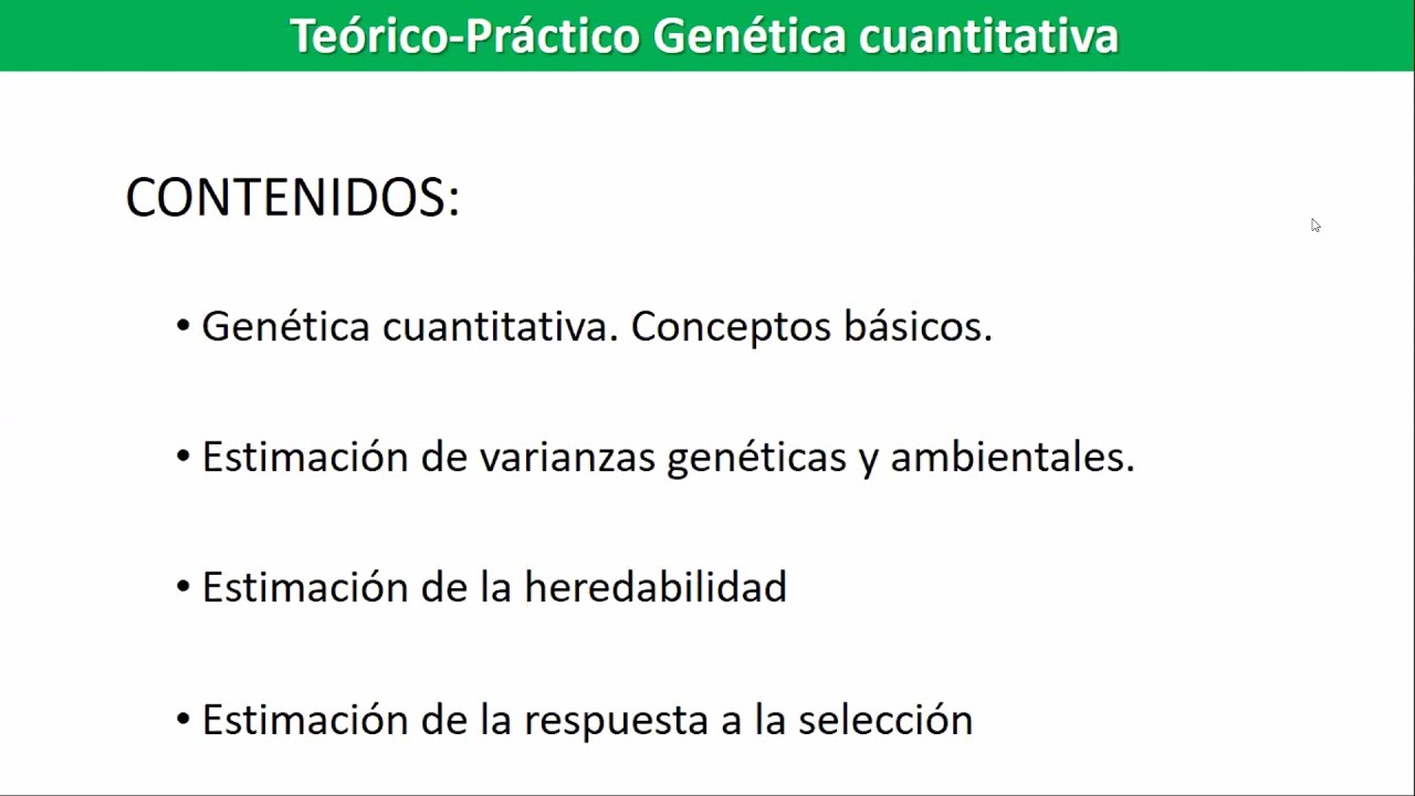 Genetica cuantitativa