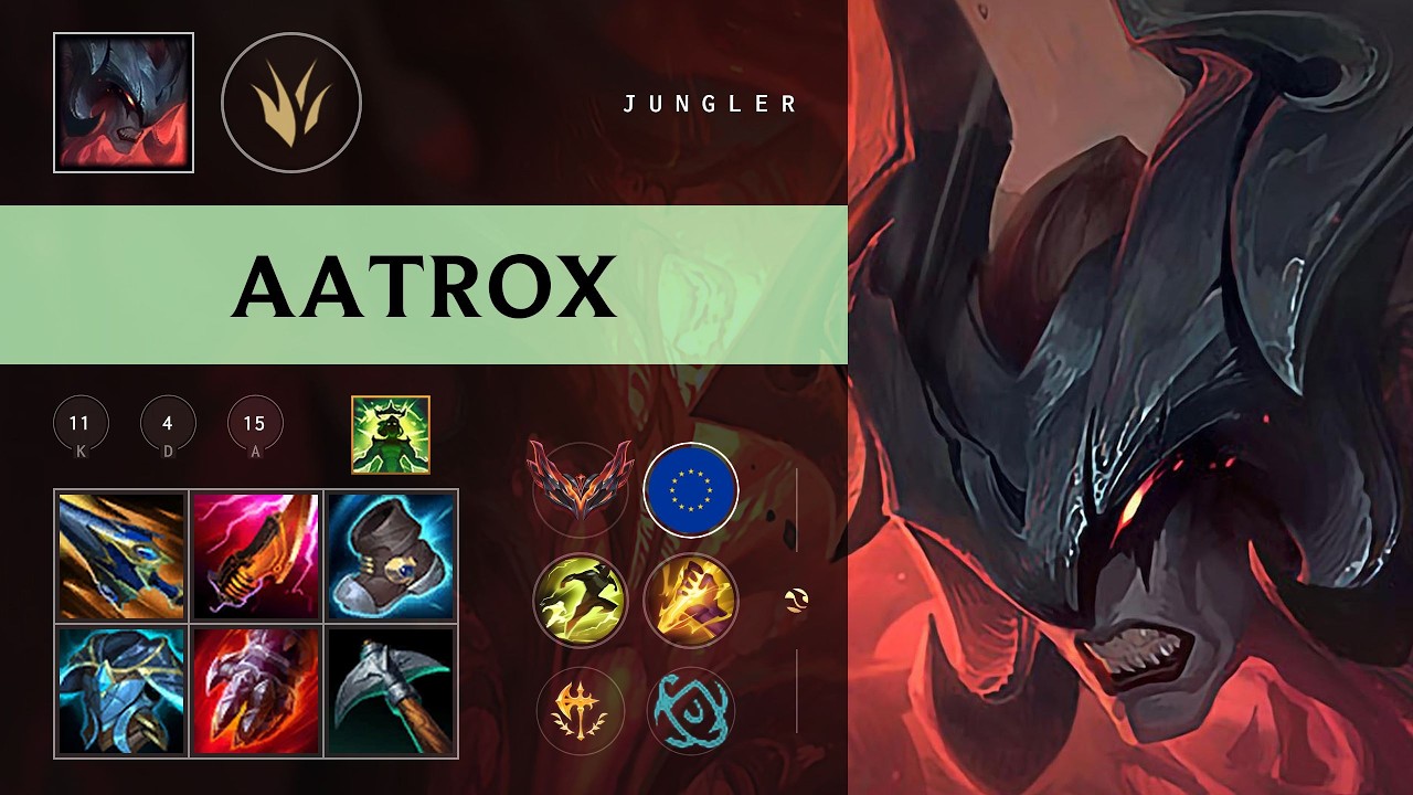 Aatrox Jungle vs Amumu - EUW Grandmaster Patch 26.09