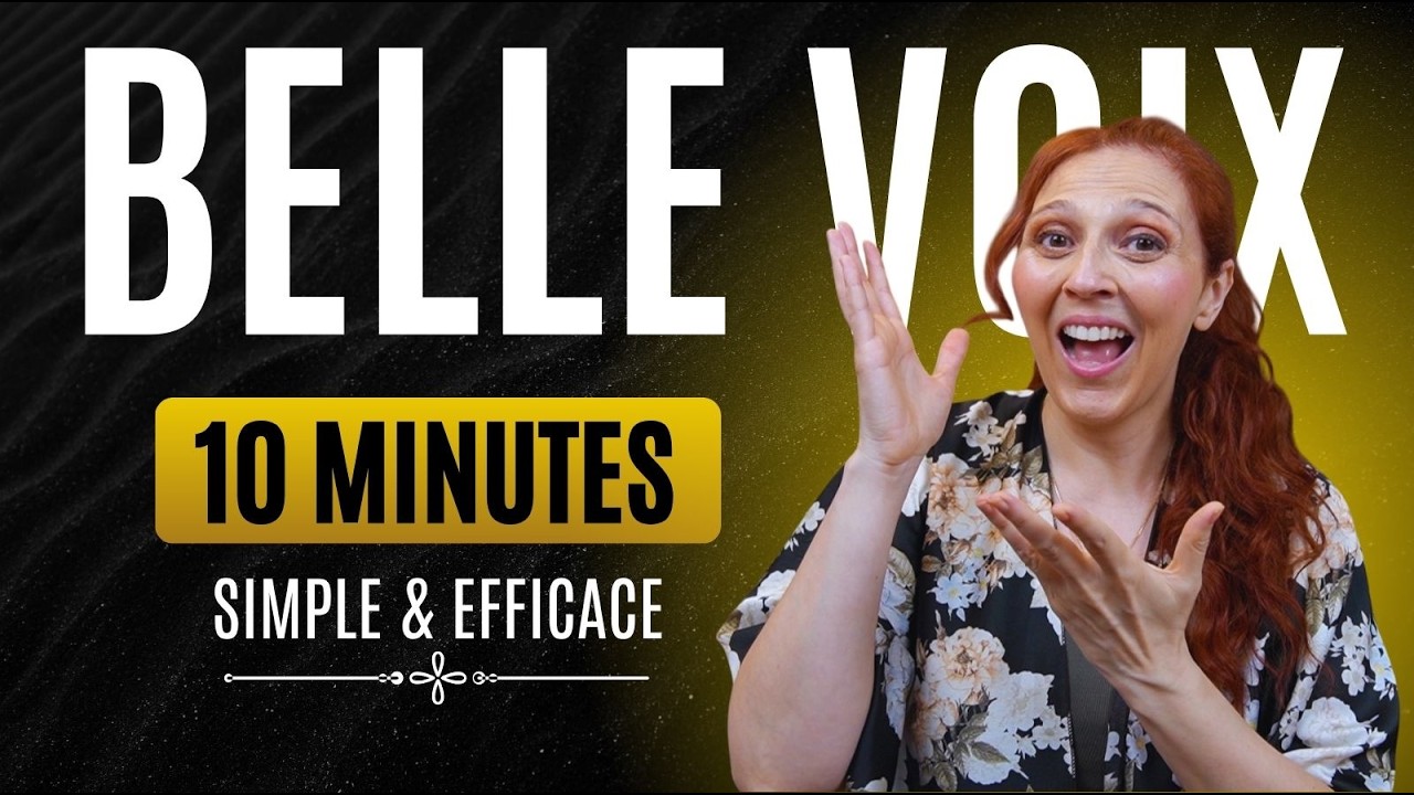Comment avoir une belle voix: LE MEILLEUR EXERCICE - Cours de chant