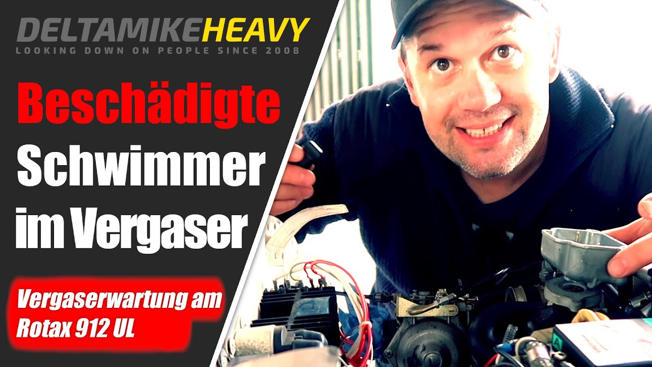 Schwimmerwechsel am Bing 64 Vergaser des Rotax 912 UL