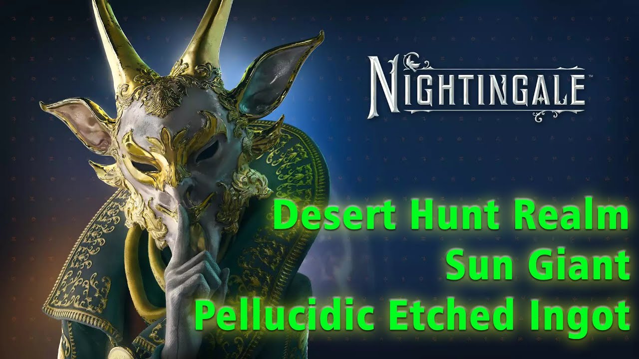 Sun Giant mission: Pellucidic Etched Ingot
