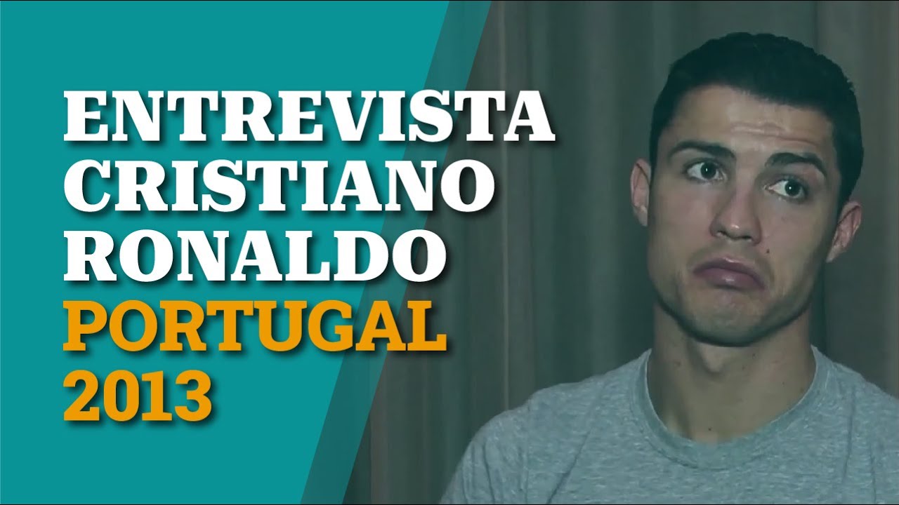 Entrevista a Cristiano Ronaldo - Seleção de Portugal, 2013 (com legendas)