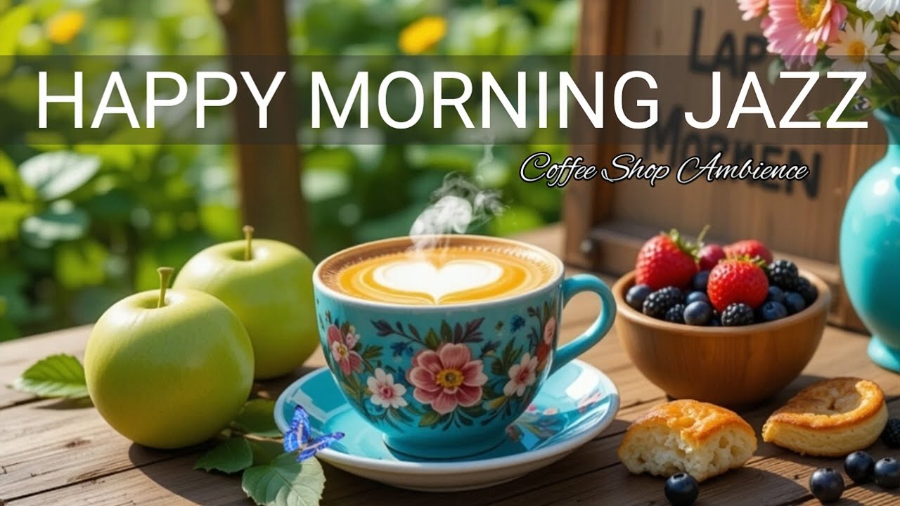 Happy Morning Jazz ❄️ Positive Bossa Nova & Cafe Jazz Music for Study, Work and Focus ☕🎼