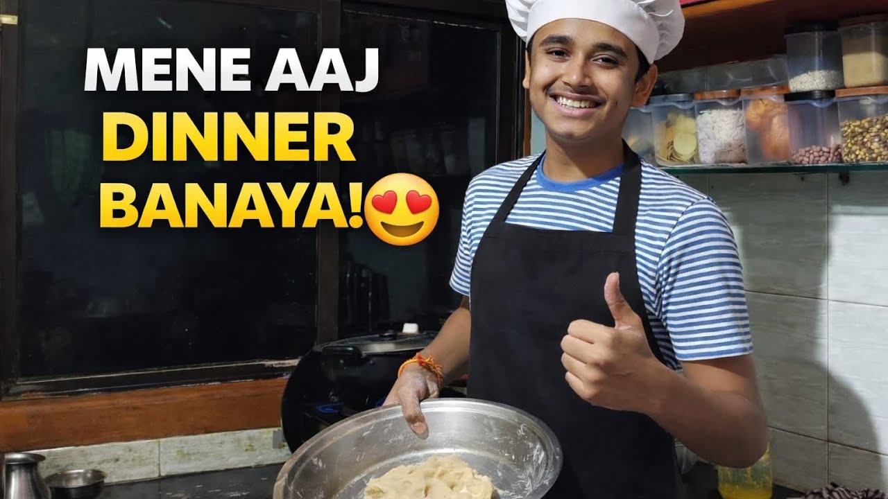 Aaj Maine Khud Banaya Dinner 🍽️ 😍 | 
