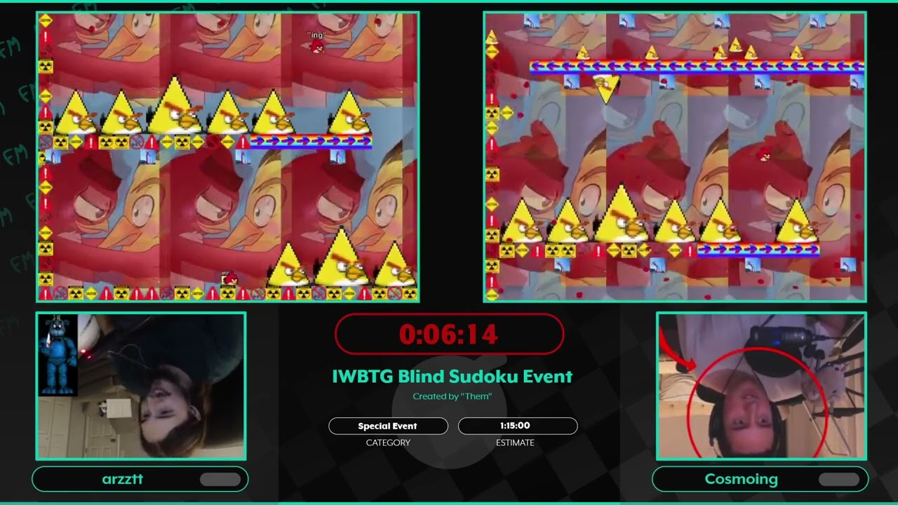 FM 2023 Run 35 - IWBTG Blind Sudoku Event by arzztt and Cosmoing