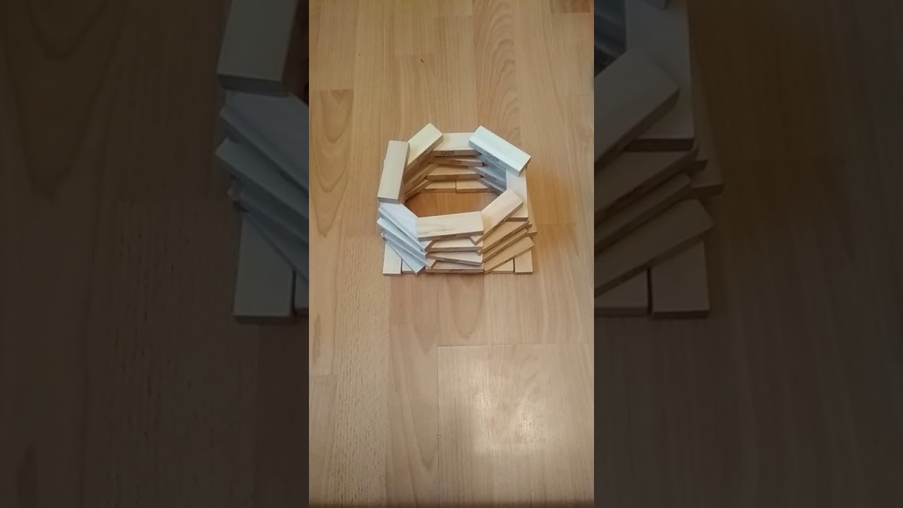 Как сделать башню из Jenga.6