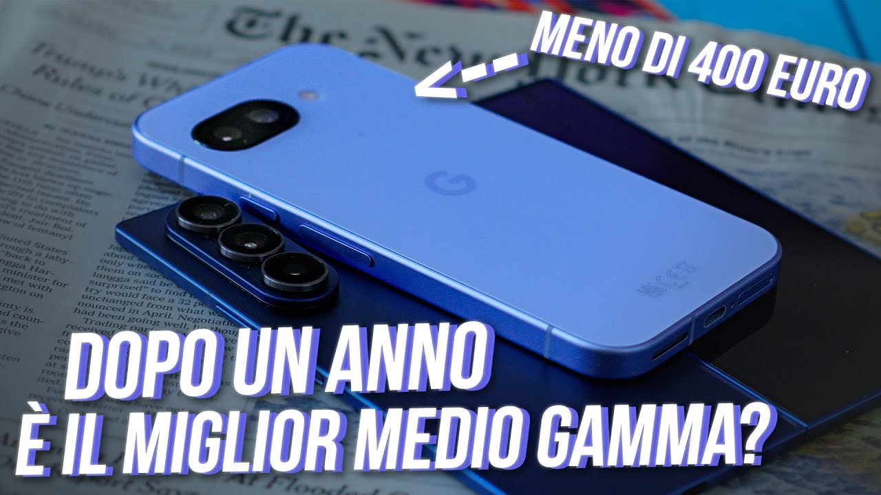 Google PIXEL 9A dopo un anno: ora è IL MIGLIOR MEDIO GAMMA a meno di 400 euro? - Riprova