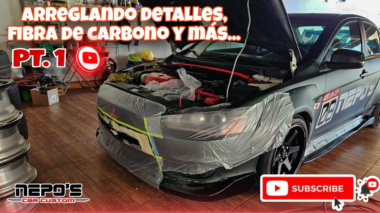 Arreglando detalles, FIBRA DE CARBONO y más... 🔥🔥🔥