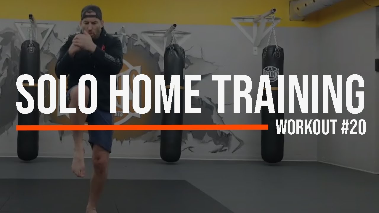 MMA Striking Workout #20 - Beginner (Boxing/Muay Thai) - Train at home!