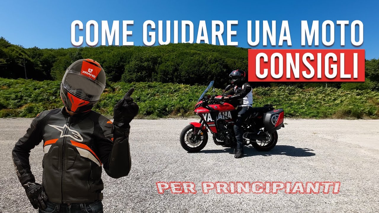 COME GUIDARE UNA MOTO A MARCE - CONSIGLI PER PRINCIPIANTI!