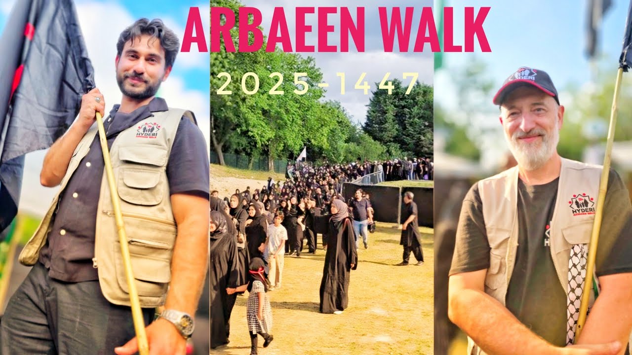 ARBAEEN WALK 2025  | HYDERI ISLAMIC CENTRE | 