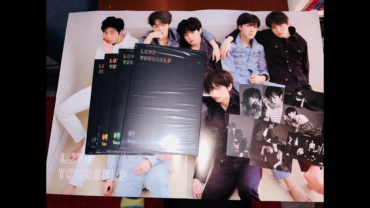 UNBOXING ♡ BTS Love Yourself 轉 Tear (ALL VERSIONS)