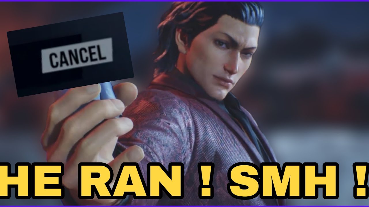 A RUNNING Heihachi/ANNOYING KUMA make DTN Salty)|Tekken 8 ranked with DTN (Lee)