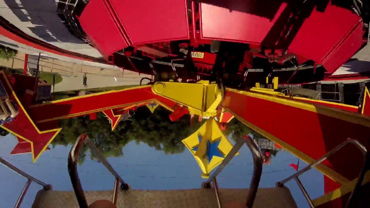 Legendia Śląskie Wesołe Miasteczko 2018 - Przejażdzka na Dragon Wrestling Tourament Onride (Gopro)