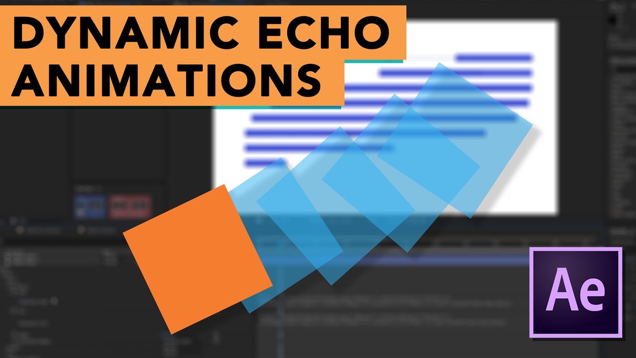 After Effects Expression for Dynamic Echo Animation