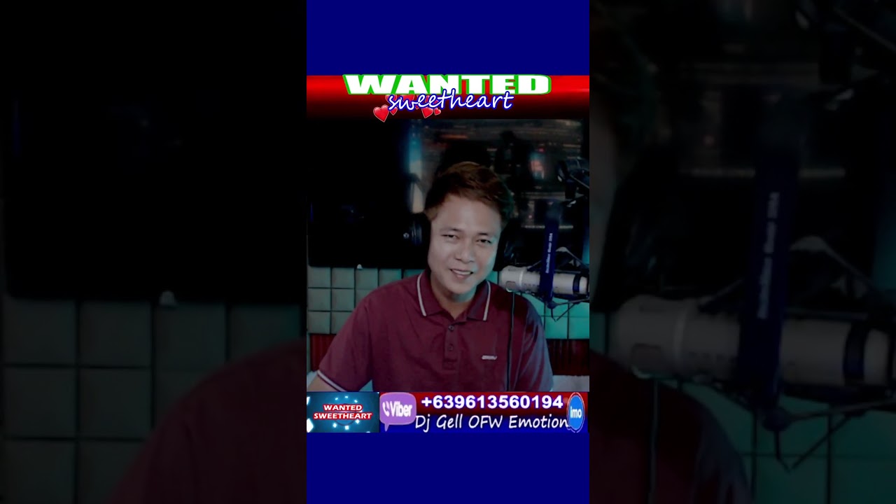 Live Now : Wanted Sweetheart with DJ Gell OFW Emotion Tv.Radio / Feb 27, 2026 / 7-10PM