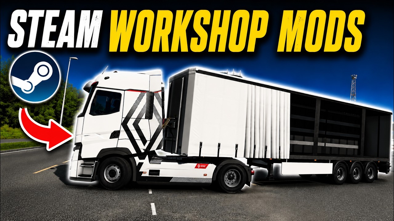 Топ-15 модов из мастерской Steam, которые стоит попробовать в ETS2 1.59 | Моды для ETS2