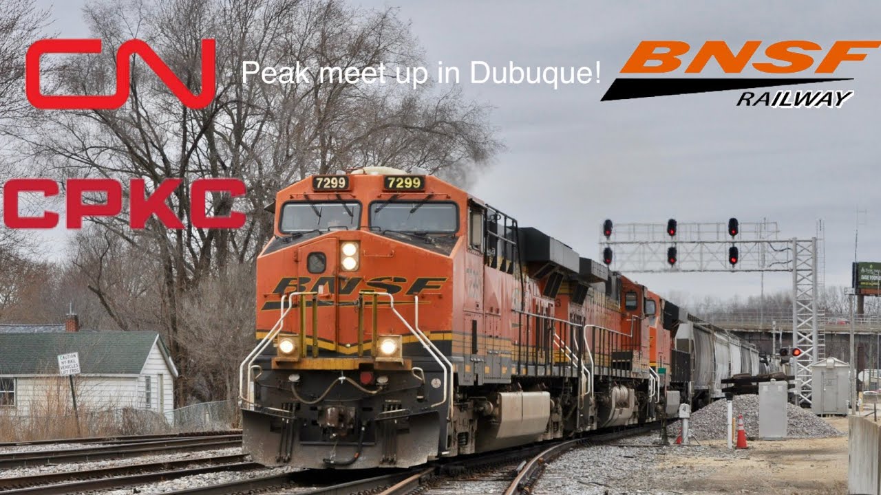 East Dubuque railfan Meetup with @ilrailfaner and Railbro and many others! And K47 and 41 in Iowa.