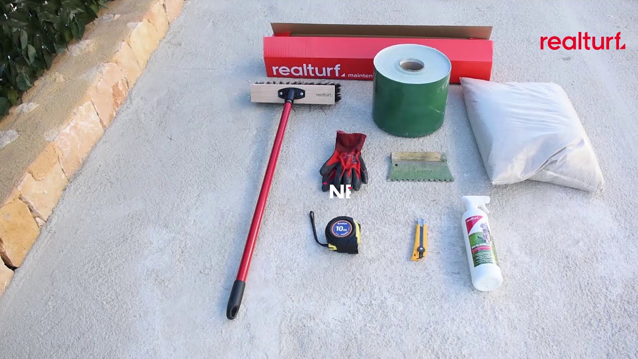 ✅ DIY: Instalar Césped artificial sobre hormigón - Realturf