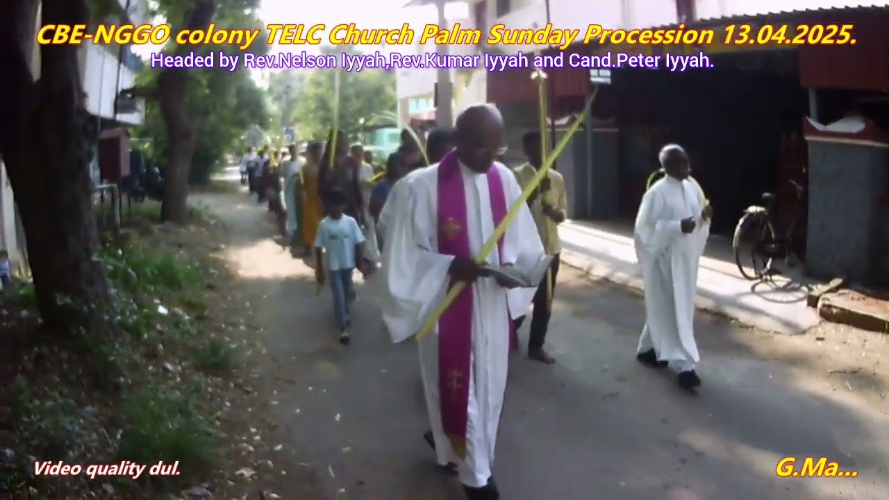 #telc #Church #nggo colony #cbe looking back.