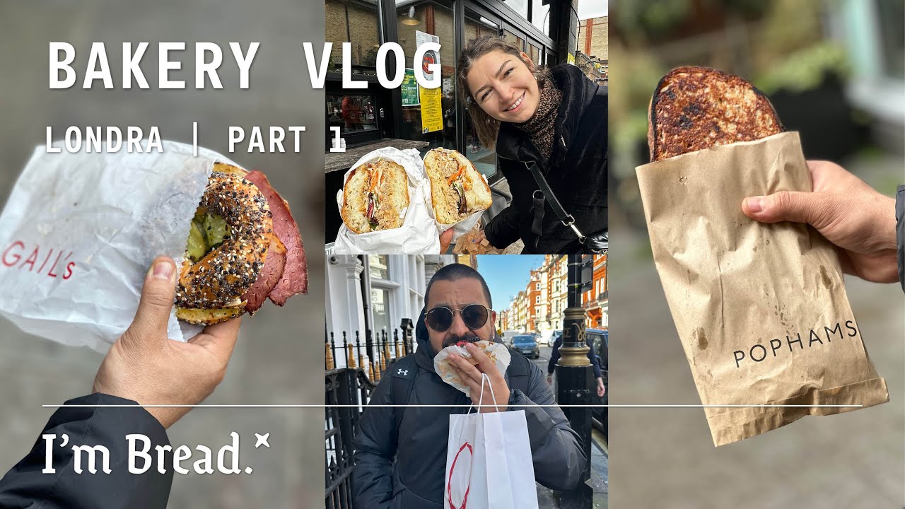 Bakery Vlog Londra | Part 1, Yürüdük, Yedik ve Yedik!