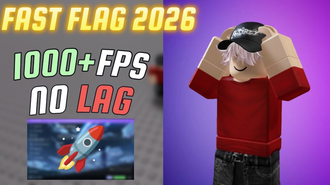 HOW TO USE FAST FLAG IN ROBLOX 2026 | FPS BOOST (NO LAG)
