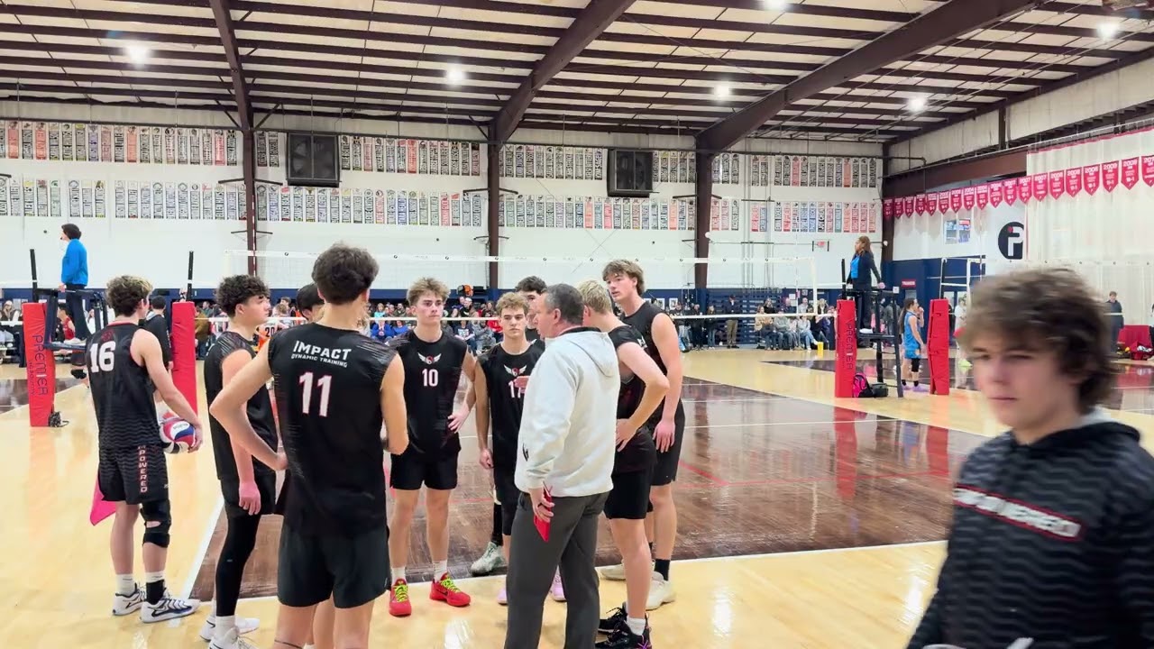 Impact Volleyball Tournament Ohio 2-8-26 Landon Game 3