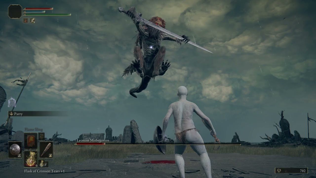 Elden Ring - Leonine Misbegotten (Level 1, No Damage)