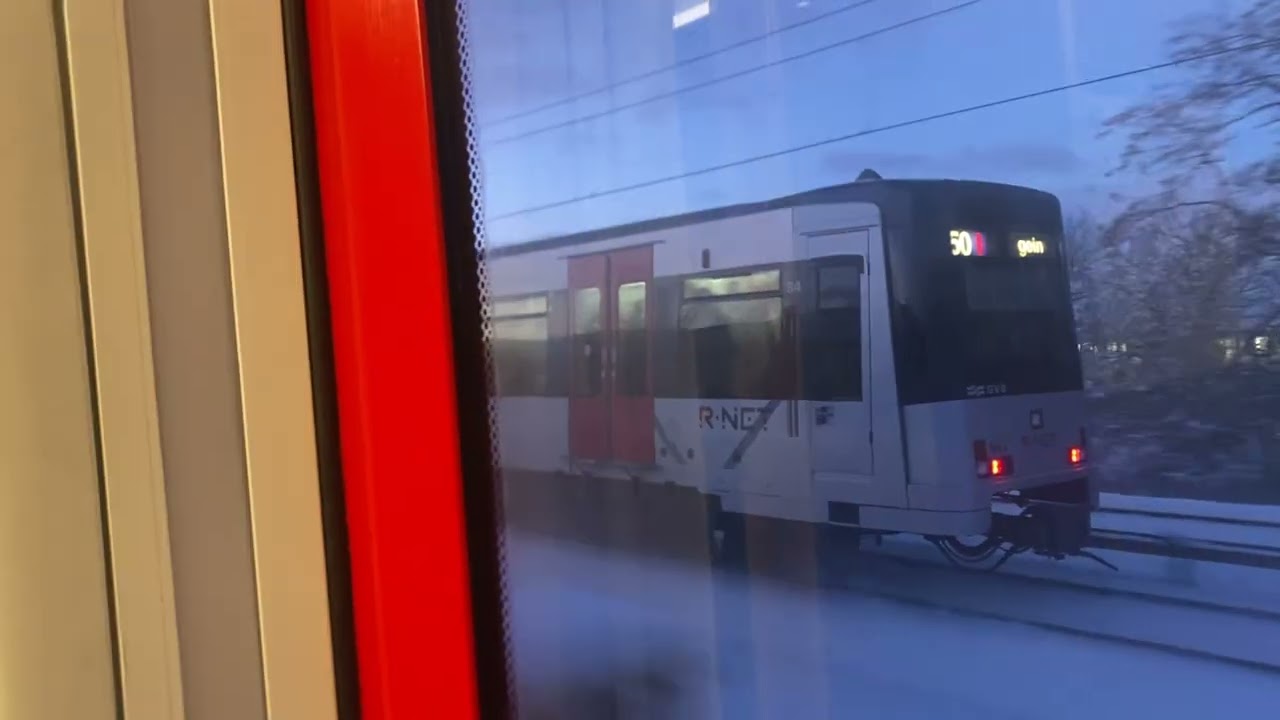 GVB R-net metro 50 | S3/M4: Vertrekt vanuit Van der Madeweg naar Gein (naast rijdend) 
