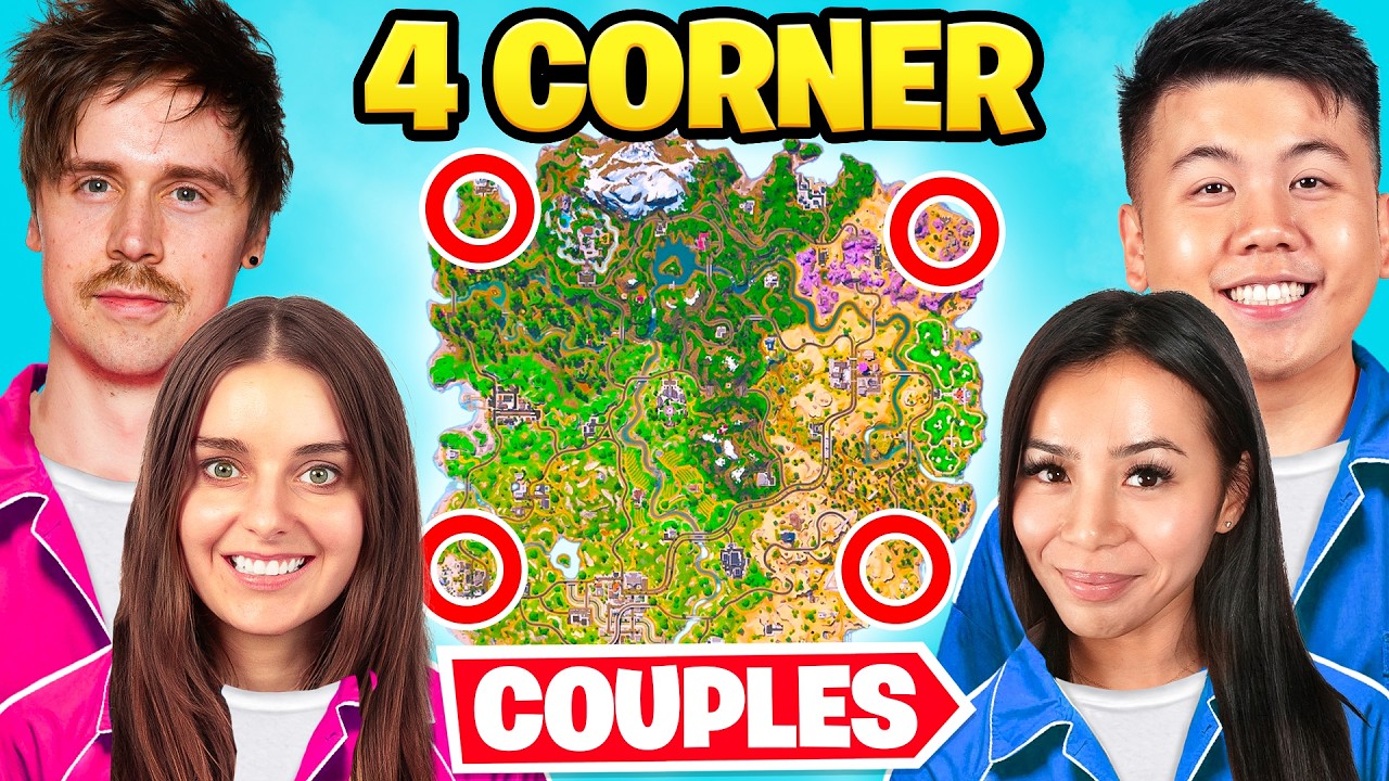 THE *COUPLES* 4 CORNER CHALLENGE!