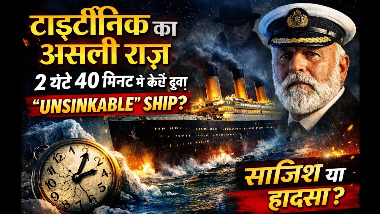 RMS Titanic Ki Puri Kahani | History Ka Sabse Bada Disaster | The Dum Story 
