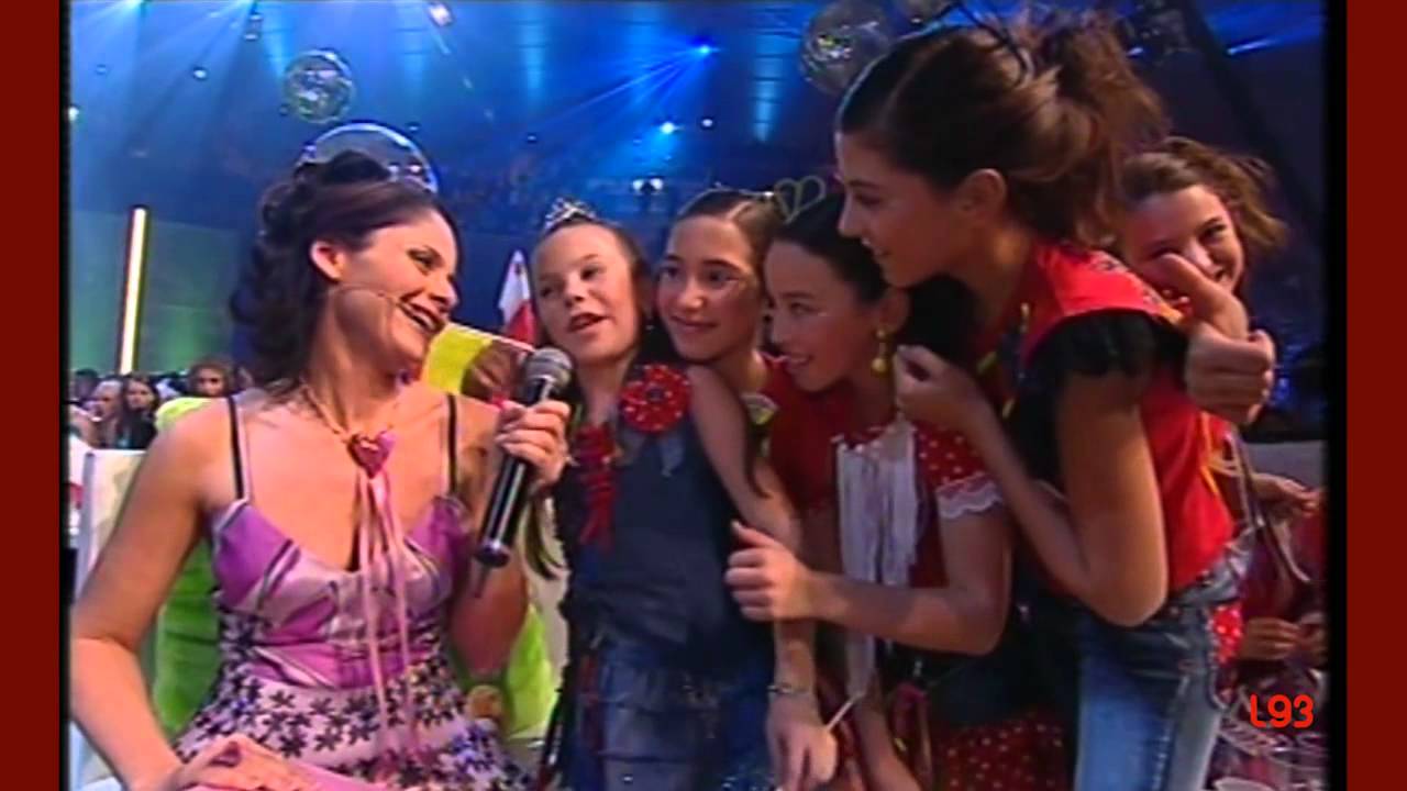 María Isabel en el festival de EuroJunior 04