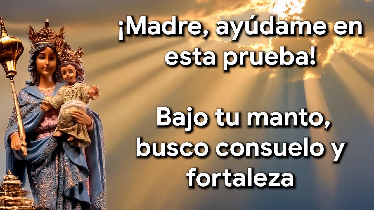 Pide su Auxilio en Momentos Difíciles y Recibe la Gracia de Dios 🙏 Oración a María Auxiliadora