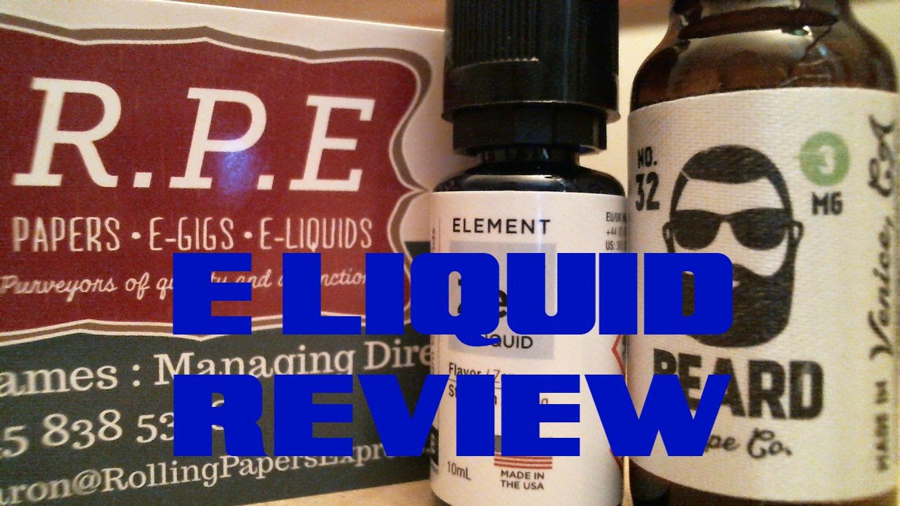 E - Liquid Review / Beard Vape Co. - #32 / Element E Liquid - Zen
